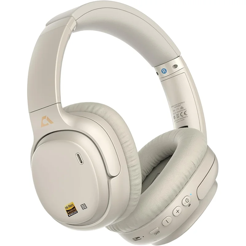 Ankbit E700 Wireless Active Noise Cancelling Headphones with 5 Mic