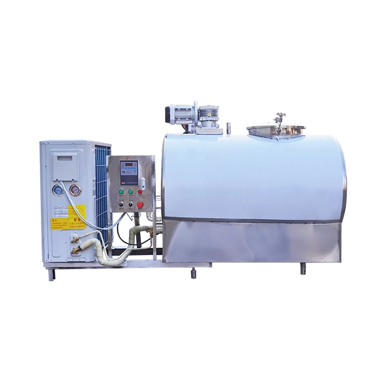 Bulk 200 Liter Storage Tank Fresh Raw Chiller Refrigerator Dairy Milk Cooler