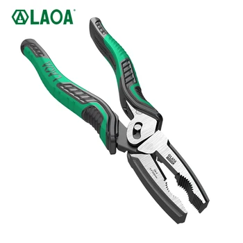 LAOA Eccentric  Steel Wire Pliers Electrician's Dual Shaft Household  Labor-Saving Tool Pliers