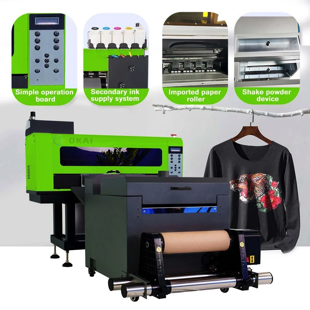 Okai High Printing Speed A3 Dtf Printer All in One Xp600