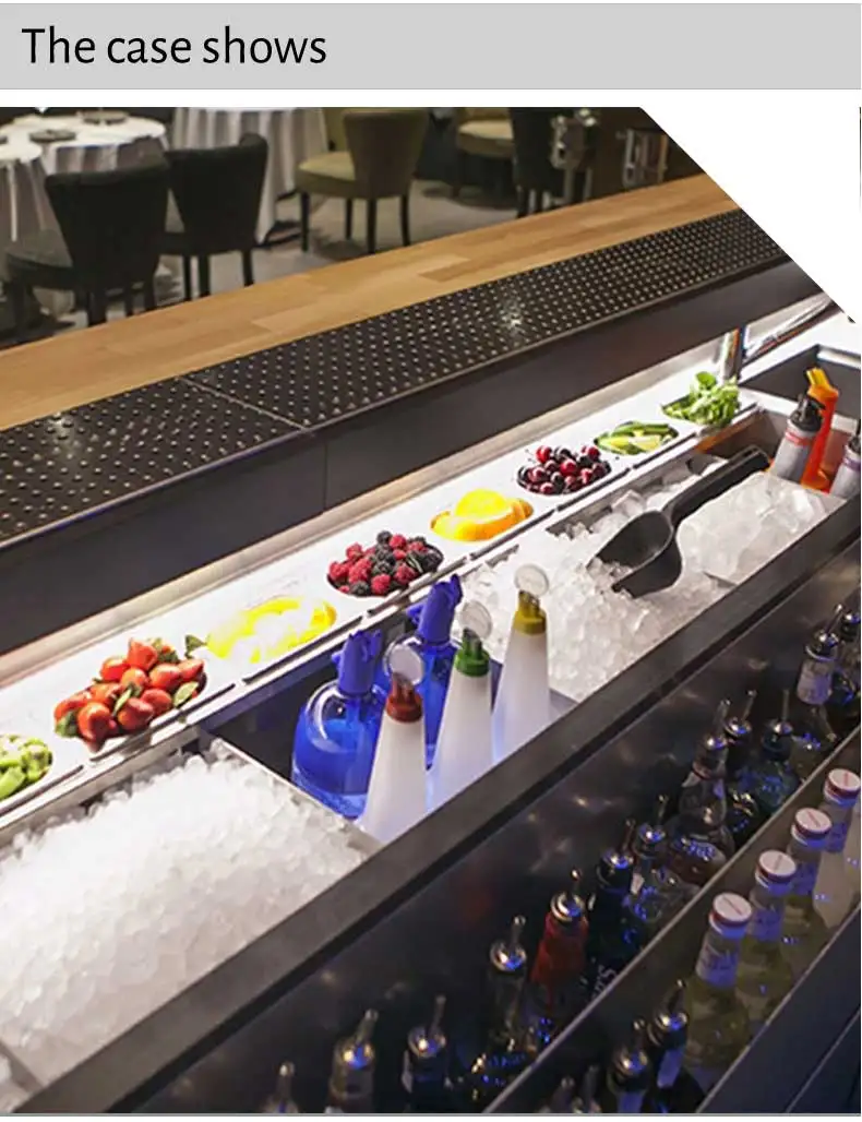 Bar Counter Equipment Cocktail Customized Bar Console Bartender