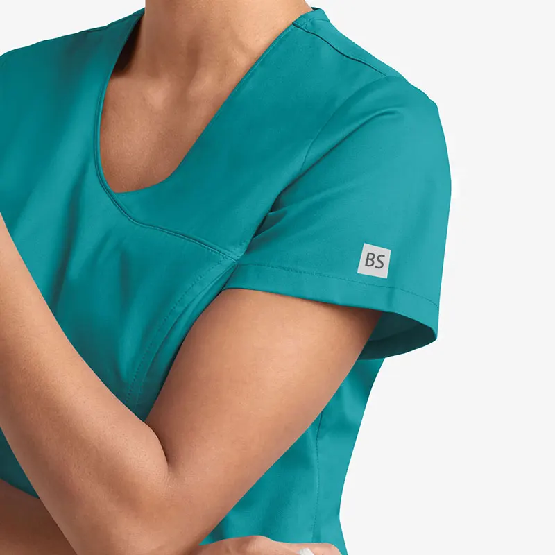 Bestex Custom Medical Hospital Nurse Uniform /rayon Spandex Scrubs