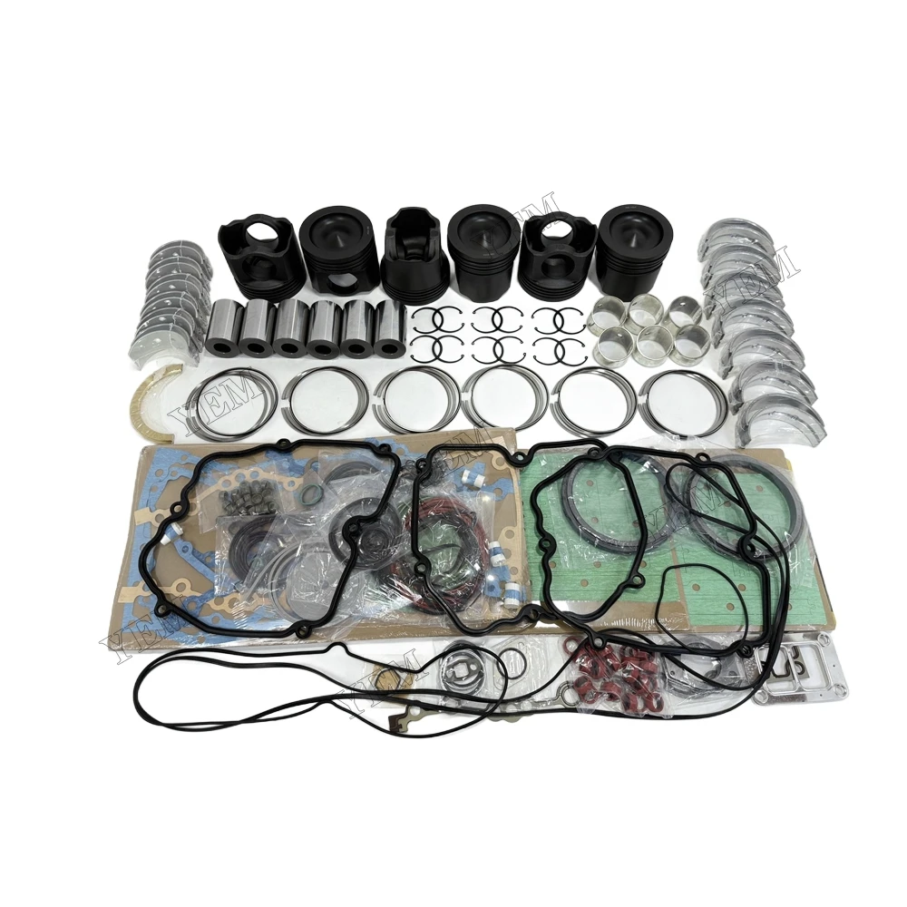 Piston Kit Overhaul Kit With Bearings Set for Cat C15 Replacement Engine Parts