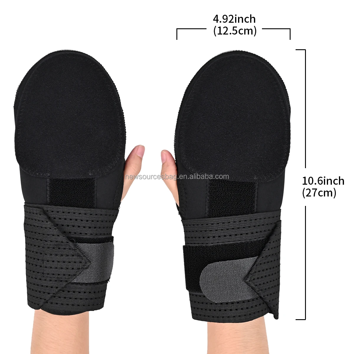 Customize Logo Neoprene Hand Wrist Protector Gloves Baseball Sliding Mitt Buy Baseball Sliding