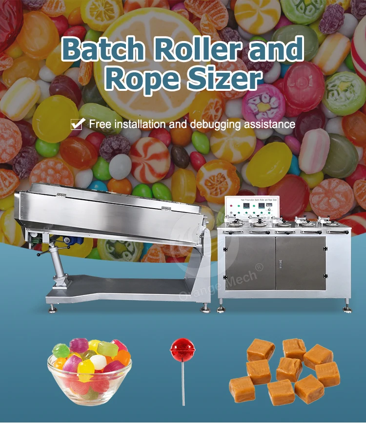 Orme Lollipop Hard Candy Make Machine Candy Roller Machine Small Hard