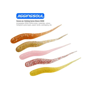 JIGGINGSOUL-SL087-4cm0.34g 20pcs/Bag Soft Bait Soft Lure PVC Material Root Soft Worm Lure Soft Fishing Lure – Soft Lure – view 2