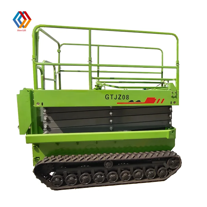 トラックスシザーMOVE TRACKS SCISSOR Scissor Lift on Tracks - High Performance & Stability