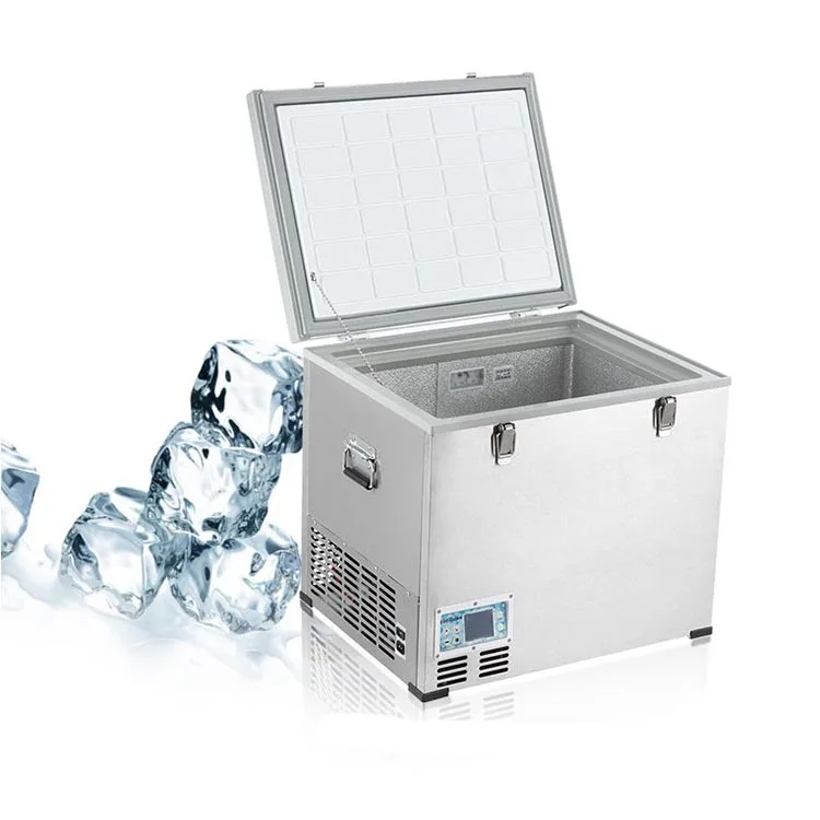 Portable Dc12v 24v Dc Compressor Mini Car Fridge Freezer Refrigerator