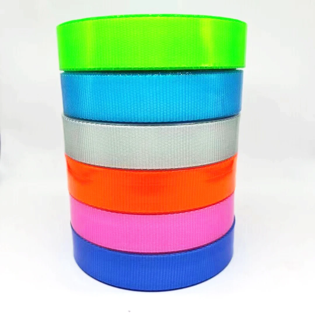 Custom Specification PVC Coated Webbing Waterproof Flat Pvc Weldable Webbing for Horse Bridle