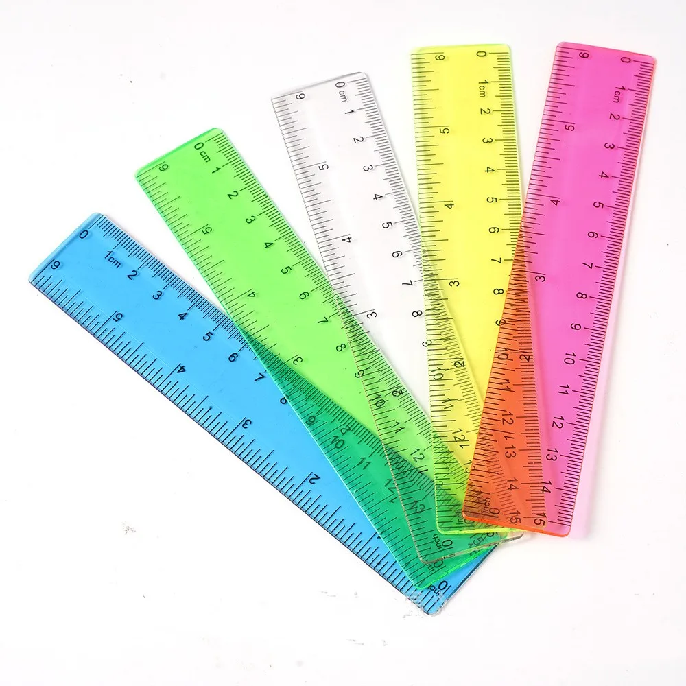 Promotional Advertising Ruler 15cm Custom Logo 15cm Multi Color ...