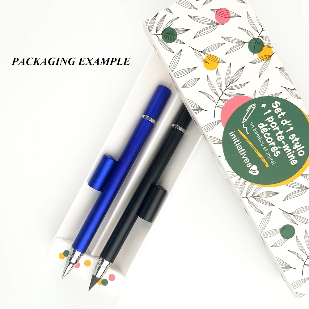 YF Double Tips Pen Ballpoint and Eternal Pencil Pen for School and Office