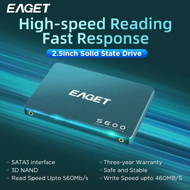 Eaget 2.5-Inch SATAIII SSD - High Speed Storage Solutions
