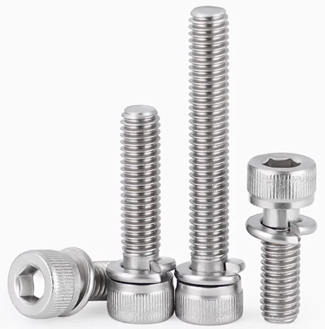 product early bird special 304 stainless steel m25 m3 m4 m5 m6 combination screw bolt sems machine screws-62