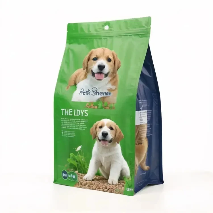 Heavy Duty Dog Food Packaging Bag OEM Customized Logo Laminated Plastic 15kg 20kg 25kg Capacity Dog Food Supplier supplier