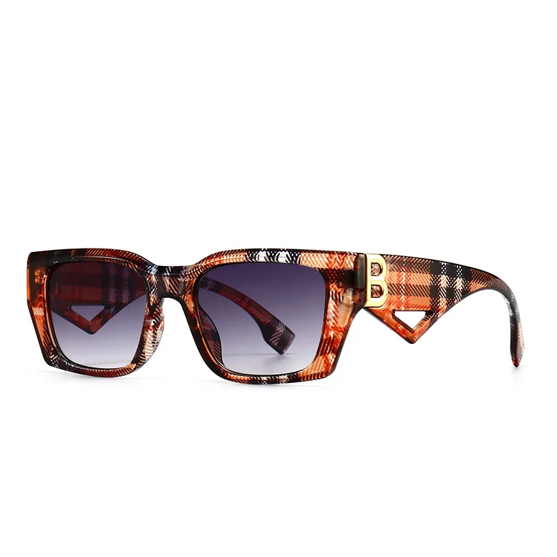 New Fashion Retro Designer Square Sunglasses