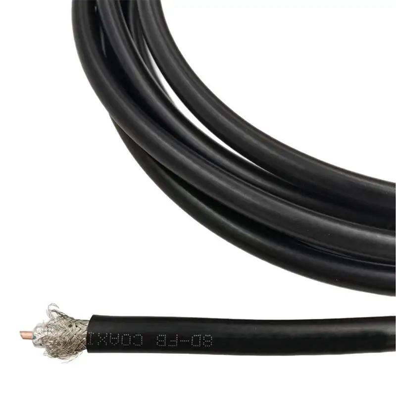 12D-FB Industrial-Grade Heavy Duty Coaxial Cable - Maximum Shielding & Mechanical Protection