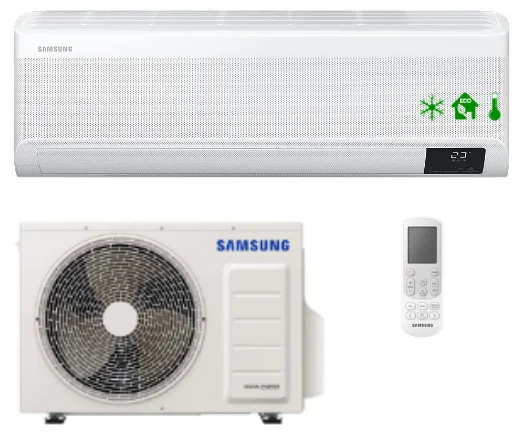 Aux Samsung Cooling Heating Split Wall Air Conditioner 12000BTU High Efficient Portable Air Conditioners