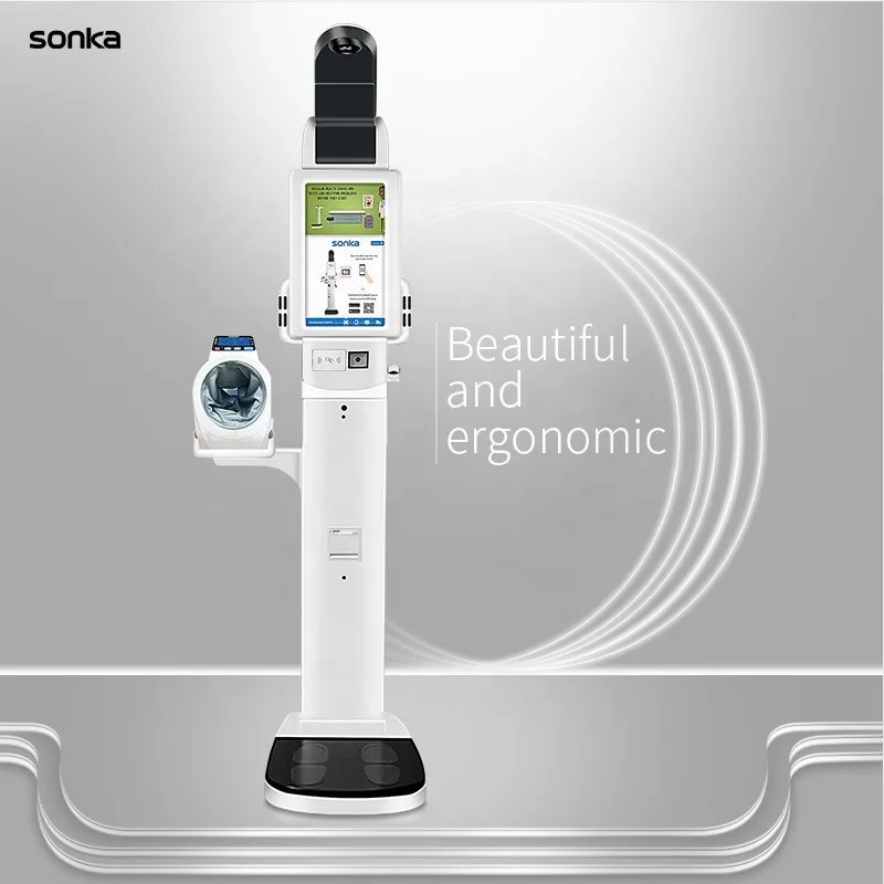 product sonka measure height weight bmi scale body composition analyzer  body fat scale electrode current health test machine-61