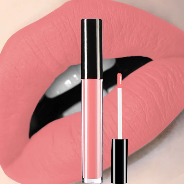 Матовая губная помада без жестокости для веганов, шелковая губная помада