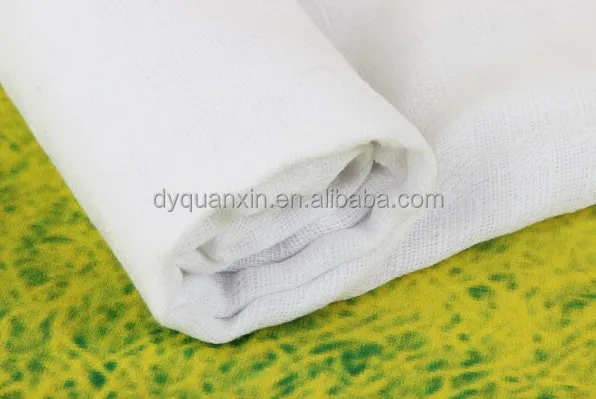 Large Muslin White Squares 70x70 cm Baby Cloth Reusable Nappy Wipes 100% Cotton 