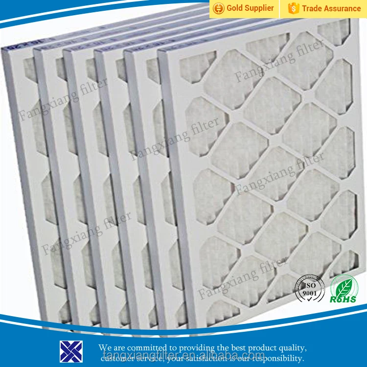 High Quality Merv 8 Allergen Replace Air Filter Parts PP Electrical Furnace Filters Resident Cardboard Air Filter