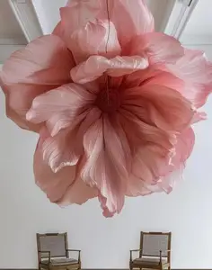 ECOJAS DIY Wedding Hotel Villa Restaurant  Customized Organza Device Modern Design