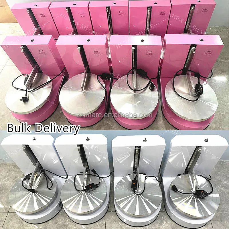 Automatic Commercial Birthday Cream Cakes Coating Frosting Making