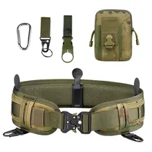 Yuda Wholesale Adjustable Tactical Battle Belt Waist Utility Belt Mens Nylon Duty Tactical Belt With Accessories