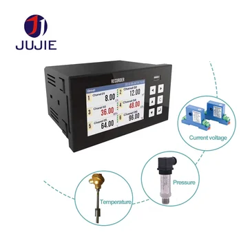 Datalogger Modbus Color Screen For Data Transfer 6 Channels Dc ...