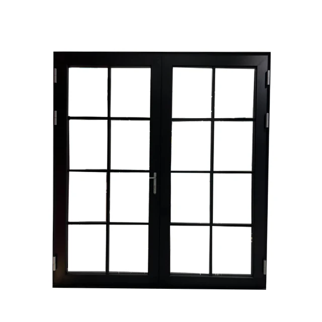 Minglei German Standard exterior heavy aluminum french doors for house