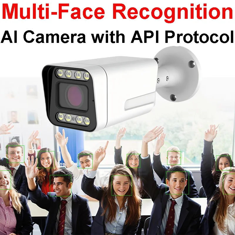 AI Facial Recognition IP Camera for Time Attendance of School Colleges ...