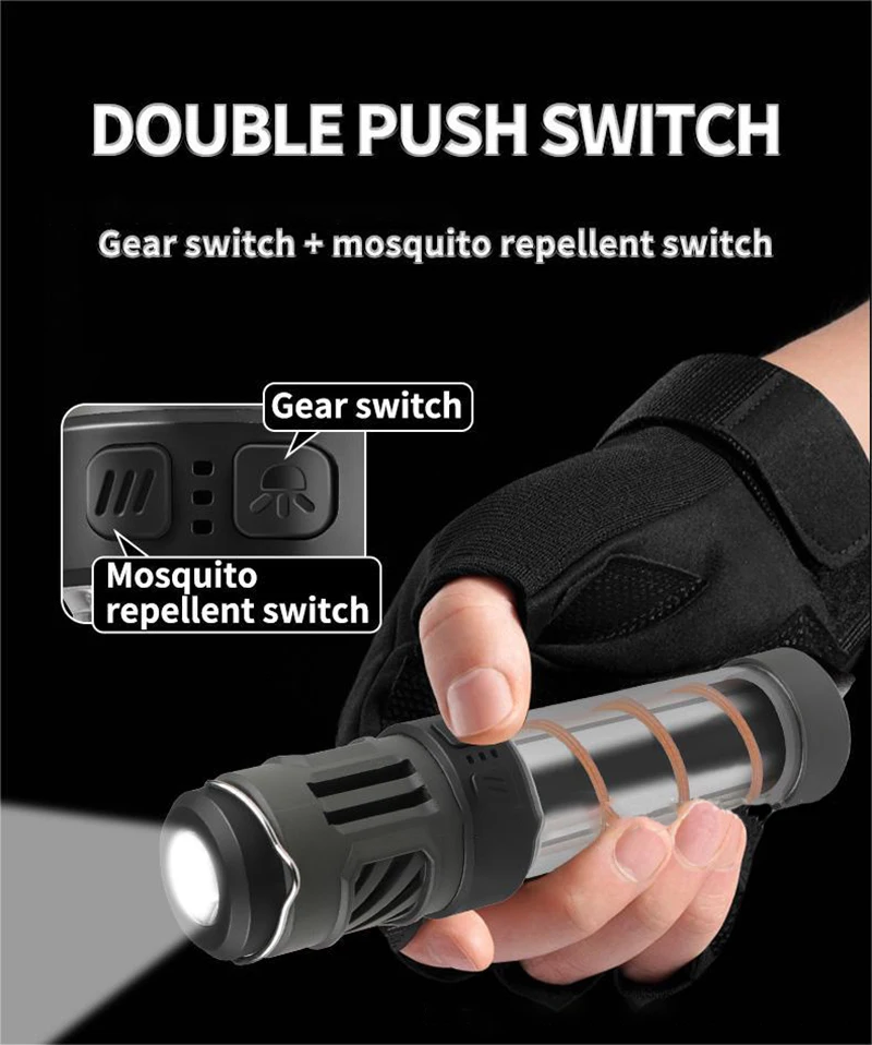 Repel Switch Helius Outdoor Multifunctional Mosquito Repellent Light