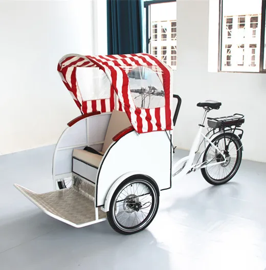 Legged Rickshaw Three Wheel Motorcycle Electric Reverse Rickshaw Electric Passenger ...