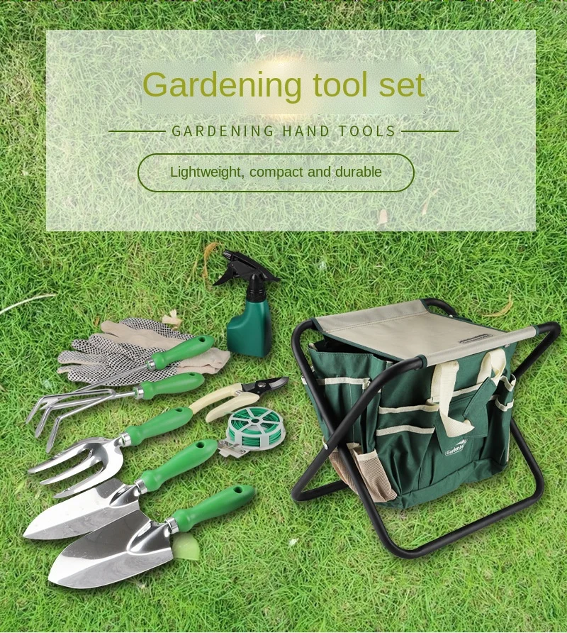 10 Piece Garden Equipment And Tools Garden Tool Set Stainless Steel
