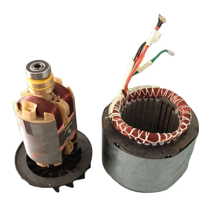 Gasoline Generator Alternator 380V 50Hz Three Phase 100% Copper Wire Petrol 5kw Generator Rotor and Stator