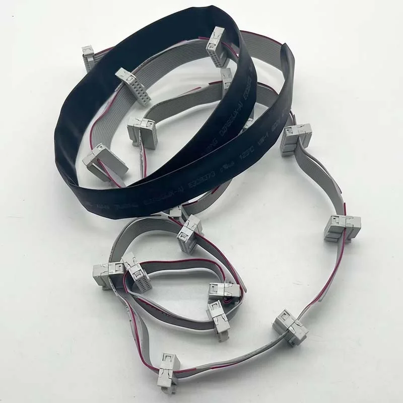 Textile Machinery Accessories Connecting Cable with 16+1PIN for Jacquard Loom Spare Parts Connecting Cable with14+1 PIN