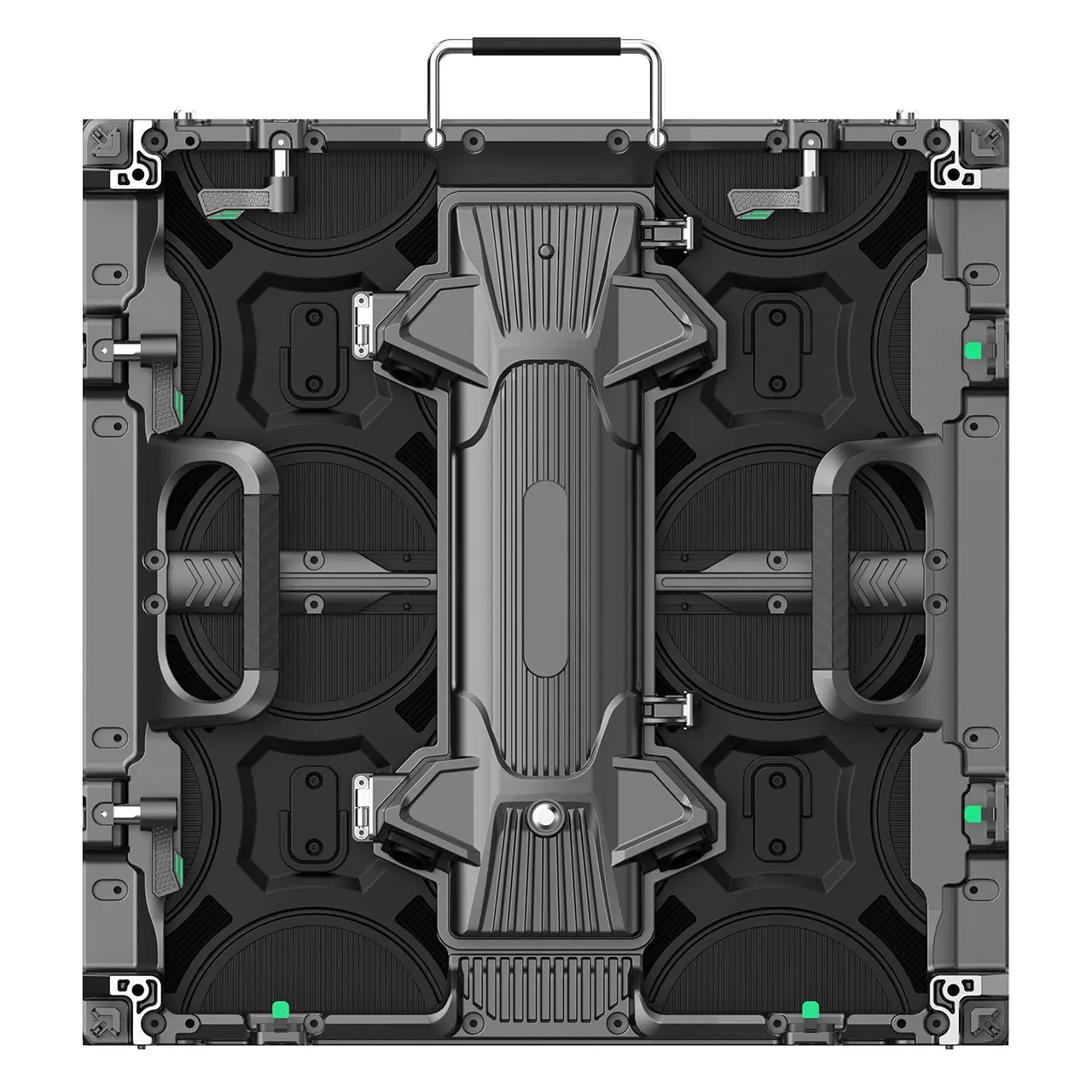 500x500-S 500X1000-S Indoor and outdoor Cabinet (Flat, curved 0-20 degree, Right Angle) 500x500x62mm 3.8KG led module 250x250mm P3.91 P4.81 P2.976 P2.604