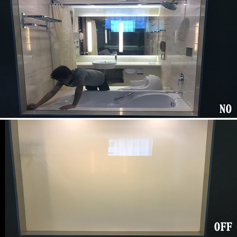 Electric Intelligent Switchable Mirror Glass for Privacy