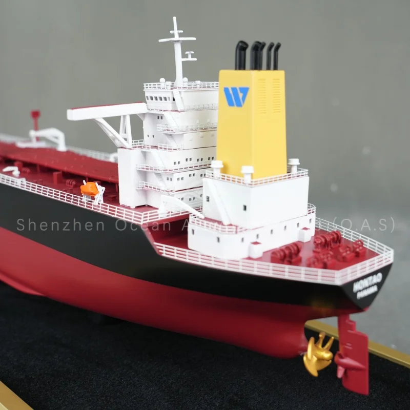 Shipyard model and crafts ship model manufacturer specializing in customized 65cm Oil Ship Model. Handcrafted with fine details, suitable as office or home ornament, corporate gift for shipping and maritime industries. OEM/ODM supported for bulk orders with logo and color customization.Amber@vesselmodel.com Tel: +86 18038048785