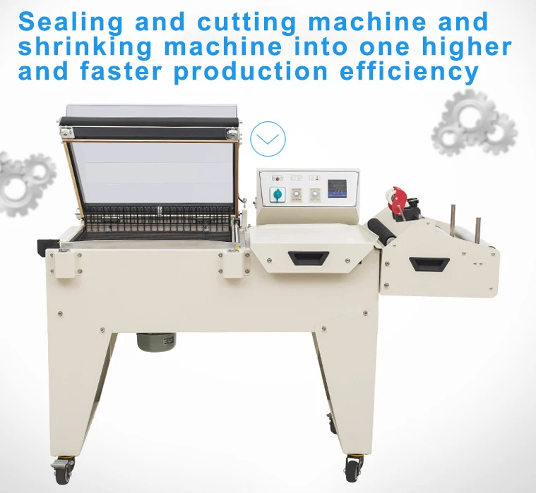Former 2 in 1 Shrink Wrapping Machine Manual Small Wrapper Machine With ...