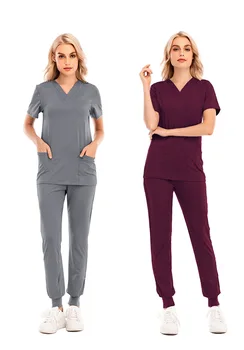 Women'S Zipper Design Customize Anti-exhaust Doctor Nurse Hospital ...