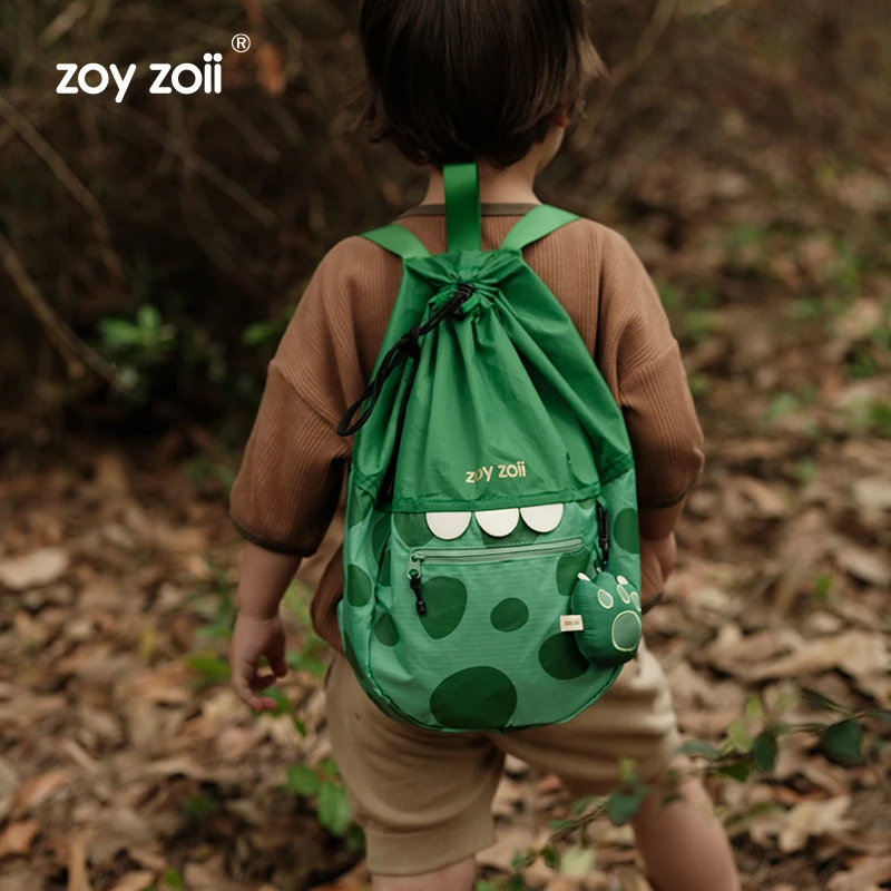 Zoyzoii Nylon Material Camping Bag Detachable Kids Drawstring