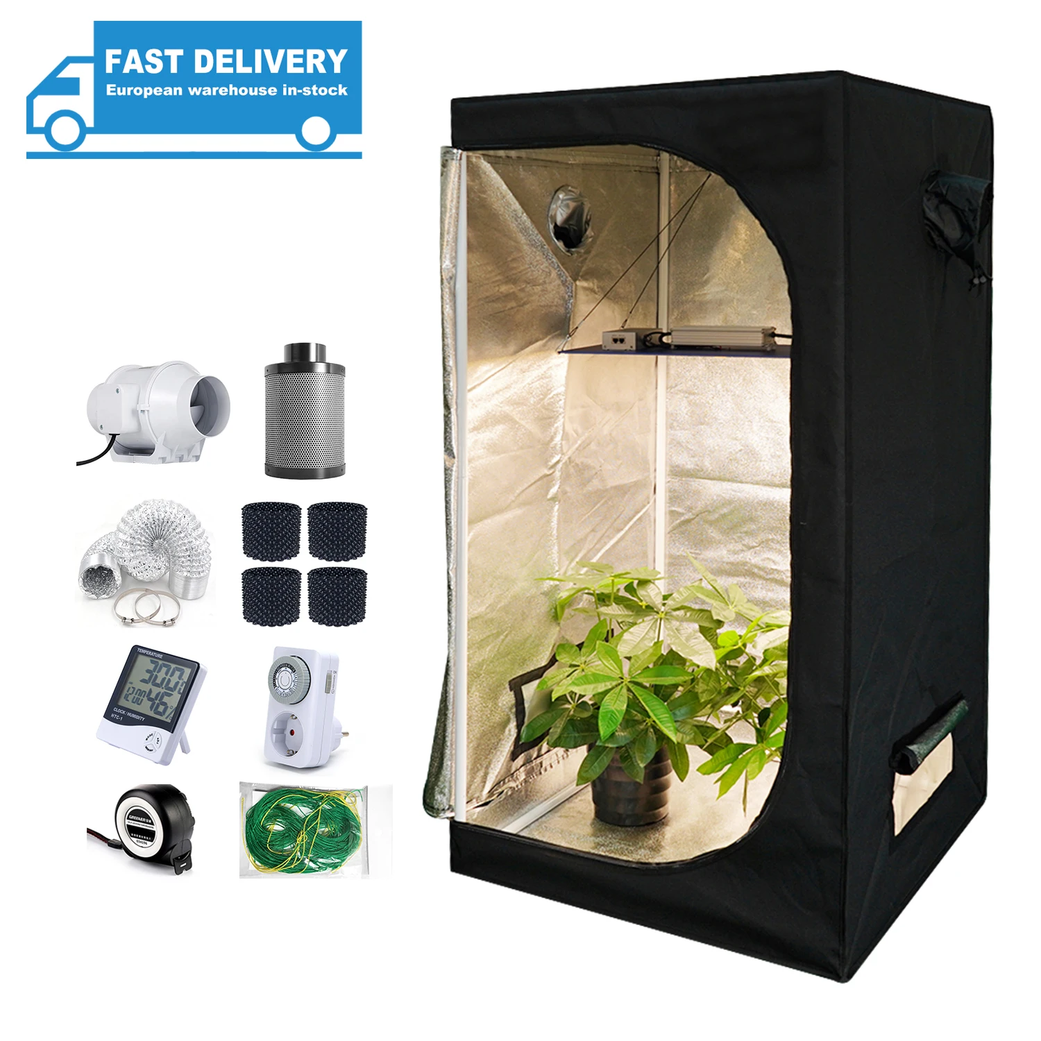 Growboxs indoor Grow tent Plant Tent With humidity temperature