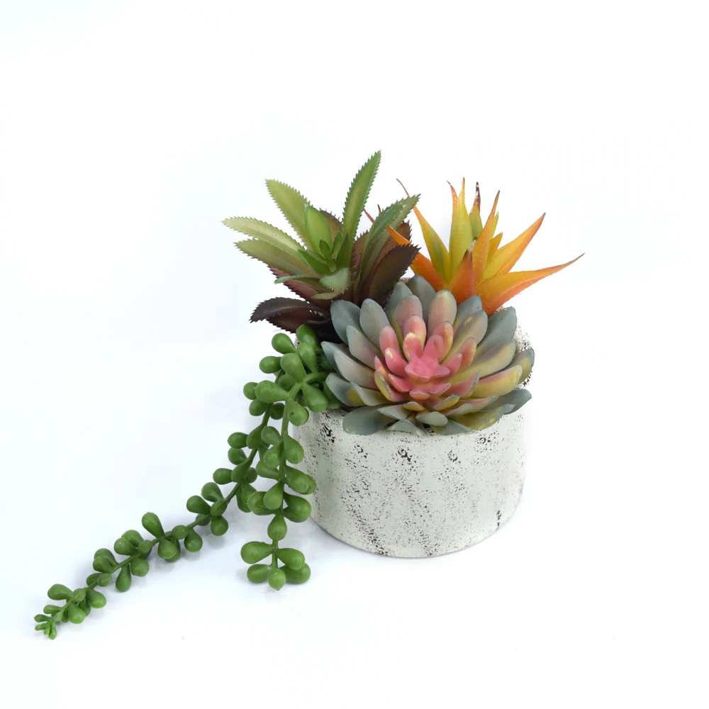 Высококачественное украшение интерьера маленькое искусственное растение Искусственные Горшечные растения бонсай