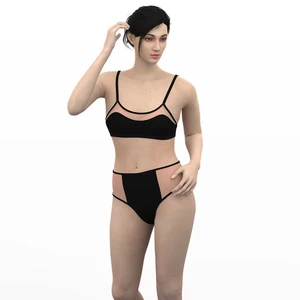 Women's Elegant Floral Lace Bra Bikini Panty Set Quick Dry Sustainable Soft See-Through Seamless Lingerie with Elegant Style