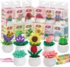 Kit de plantas en maceta de barro