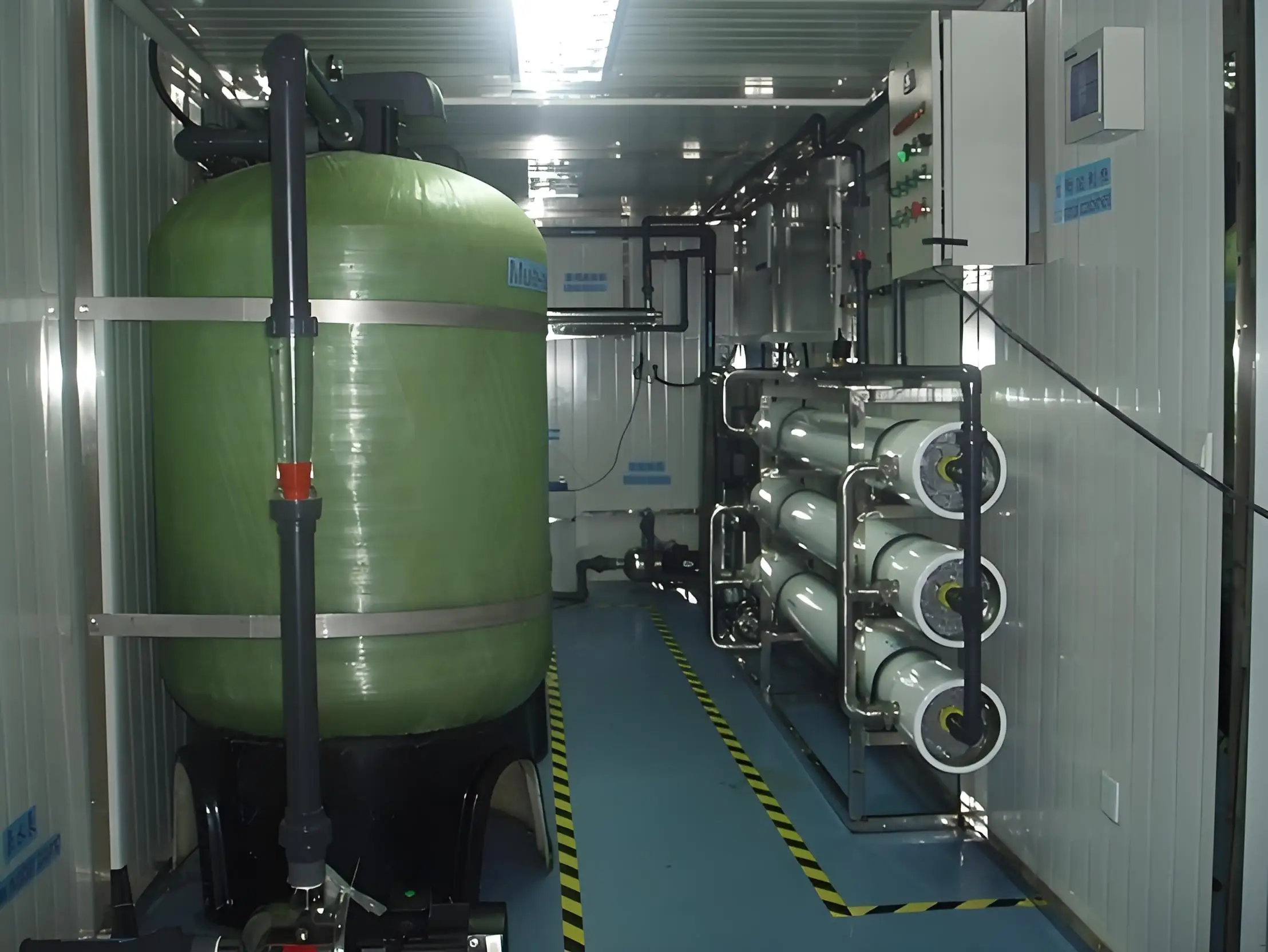 Containerized Integrated Industrial Water Purifier Machine Ro Water Treatment Plant Reverse Osmosis Plant Filter Water Machine
