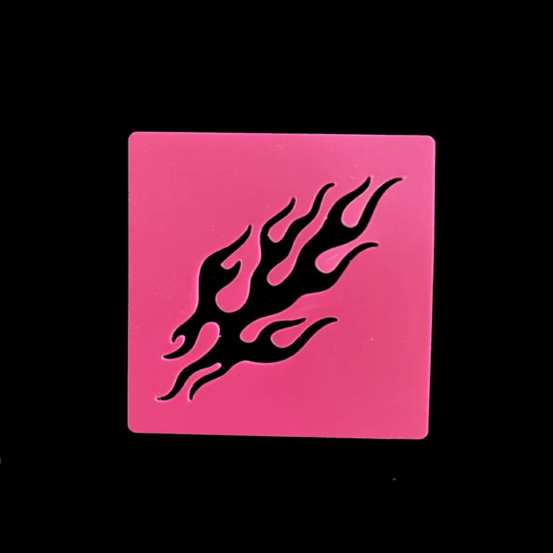 Пластиковые шаблоны для рисования на лице