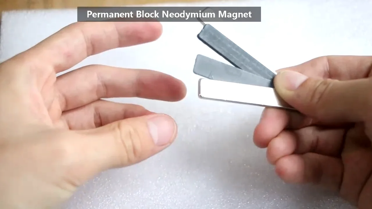 Permanent Strong Neodymium Thin Bar For Industrial Buy Thin