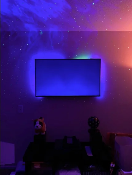 Новый USB-проектор для освещения Звездный океан, вращающийся светодиодный ночник Planetarium, детские подарки, Звездный Ночной проектор